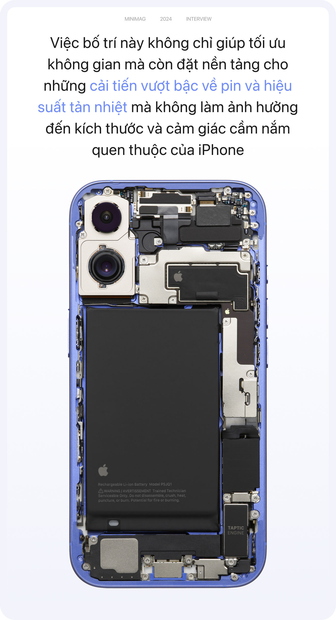 [Phỏng vấn độc quyền] Bí mật đằng sau camera iPhone 16 đặt dọc và chia sẻ thú vị từ Phó Chủ tịch Thiết kế Sản phẩm iPhone gốc Việt- Ảnh 5.