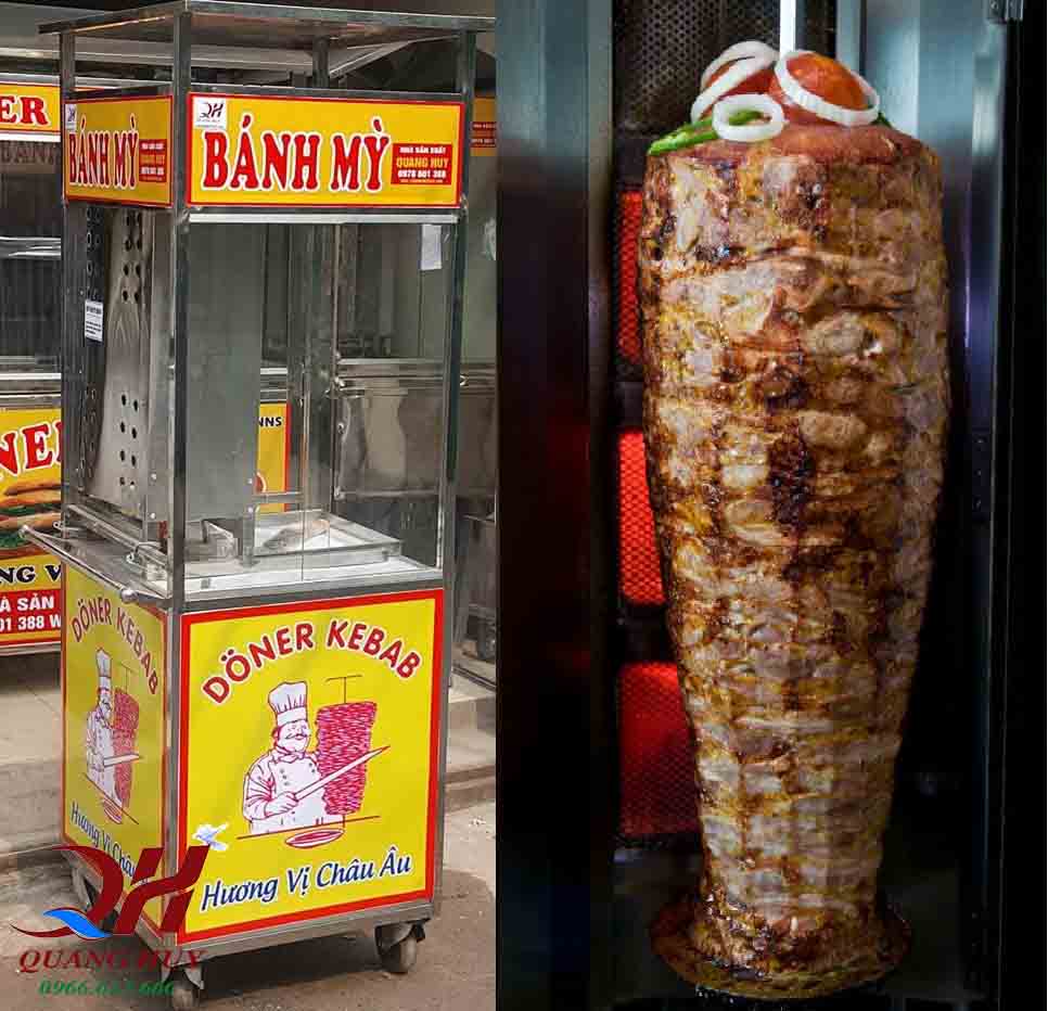 Doner kebab và bánh mì Việt Nam: 