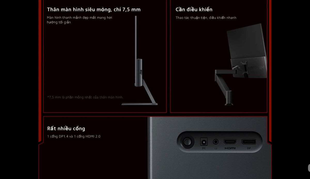 Đây là màn hình gaming mới của Xiaomi: tần số quét 180Hz, tấm nền IPS, hỗ trợ AMD FreeSync, giá chỉ hơn 2 triệu đồng- Ảnh 6.