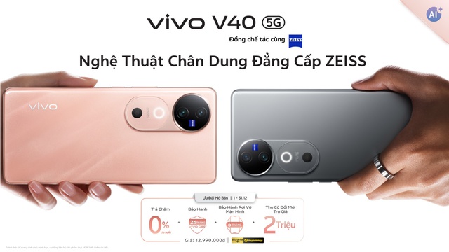 vivo V40 ra mắt: Nghệ thuật chân dung đẳng cấp ZEISS, nâng cấp toàn diện hàng đầu phân khúc- Ảnh 5.