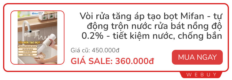 15 deal đồ gia dụng đáng sắm nhất lúc này: Giảm tới 73%, đủ các thương hiệu nổi Xiaomi, Deerma, Philips, Bear, Electrolux...- Ảnh 11.