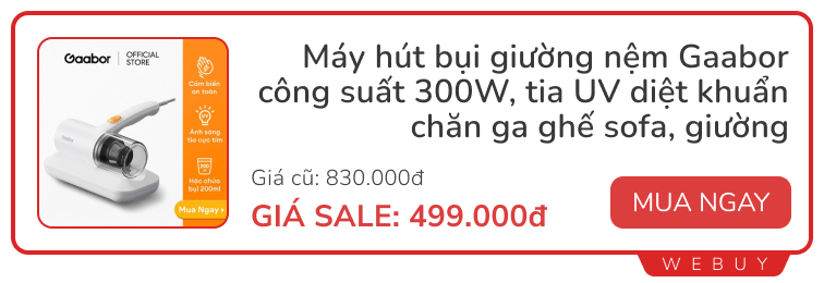 15 deal đồ gia dụng đáng sắm nhất lúc này: Giảm tới 73%, đủ các thương hiệu nổi Xiaomi, Deerma, Philips, Bear, Electrolux...- Ảnh 8.