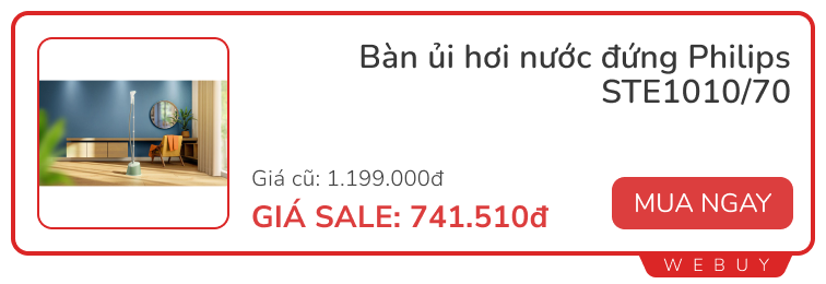 15 deal đồ gia dụng đáng sắm nhất lúc này: Giảm tới 73%, đủ các thương hiệu nổi Xiaomi, Deerma, Philips, Bear, Electrolux...- Ảnh 13.