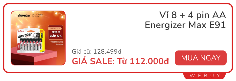 Sale ngày đôi cuối cùng của năm: Đồ công nghệ giảm đến 54%, còn 500.000đ trong túi cũng săn được hàng chính hãng giá mềm- Ảnh 1. Sale ngày đôi cuối cùng của năm: Đồ công nghệ giảm đến 54%, còn 500.000đ trong túi cũng săn được hàng chính hãng giá mềm- Ảnh 1.