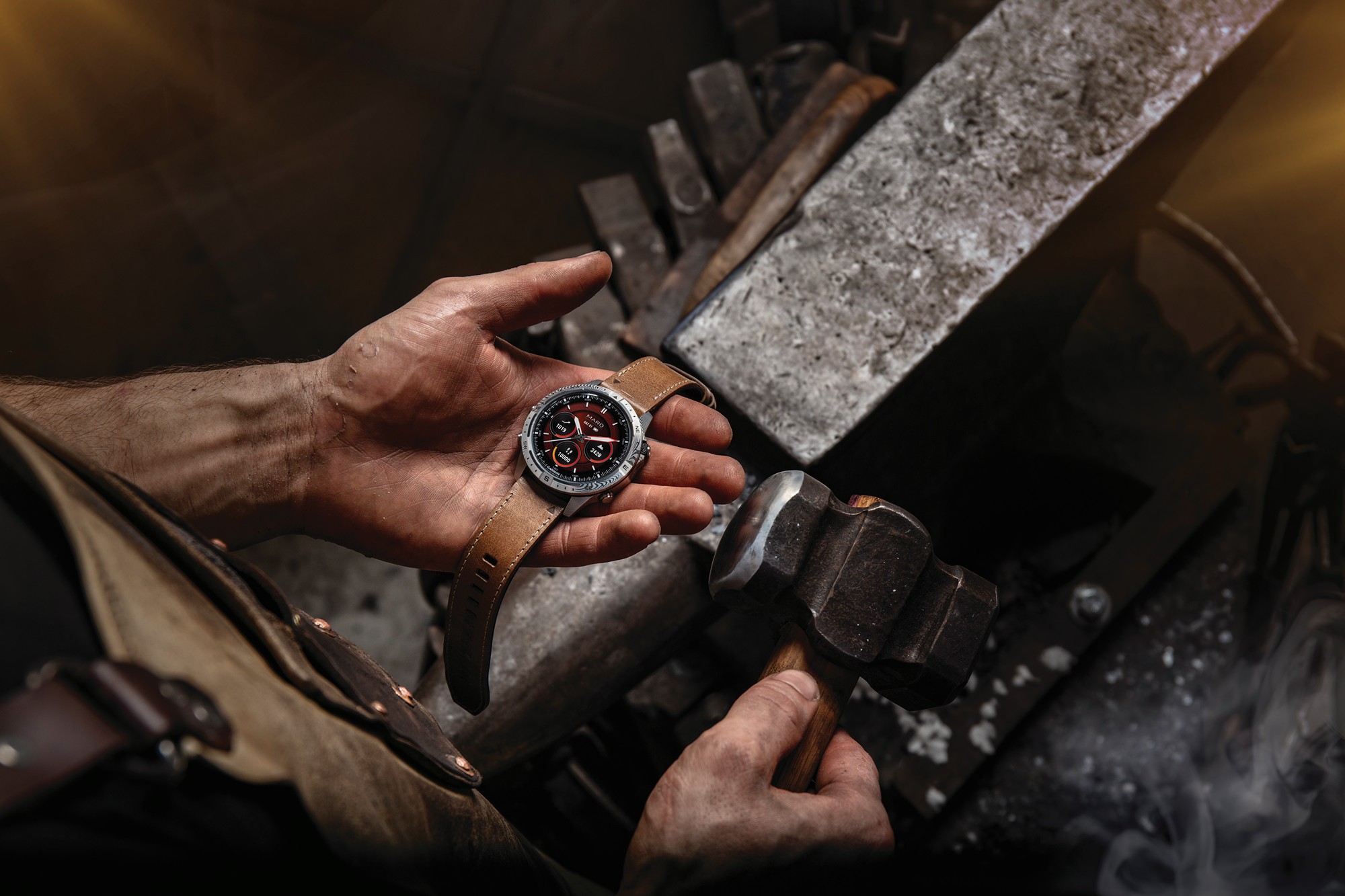 Garmin ra mắt đồng hồ với mặt thép Damascus, giá 80 triệu Đồng- Ảnh 3.