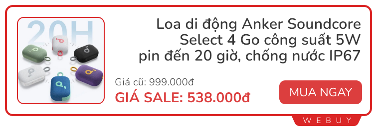 Giữa tháng săn sale: Tai nghe, loa giảm nửa giá, máy cạo râu từ 211.000đ, quần áo nam Made in Vietnam quanh mức 400.000đ- Ảnh 2.