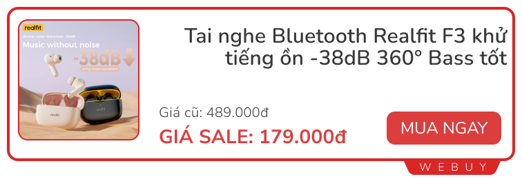 8 deal tai nghe hot giá dưới 300.000đ từ Ugreen, Redmi, Baseus, Lenovo...- Ảnh 3.