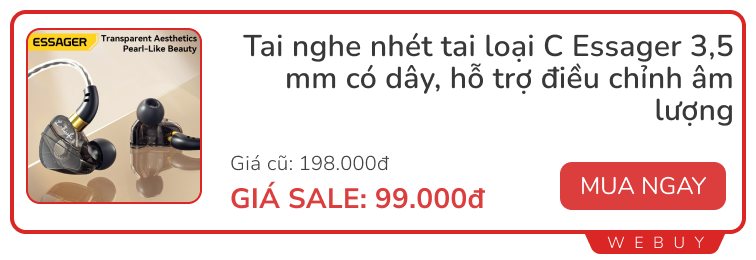 8 deal tai nghe hot giá dưới 300.000đ từ Ugreen, Redmi, Baseus, Lenovo...- Ảnh 1.