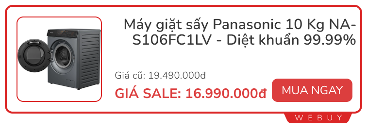 Săn đồ giá hời từ Philips, Panasonic, Bear, Jetzt...: Máy hút bụi, máy cạo râu, đồ gia dụng thông minh chỉ còn vài trăm- Ảnh 14.