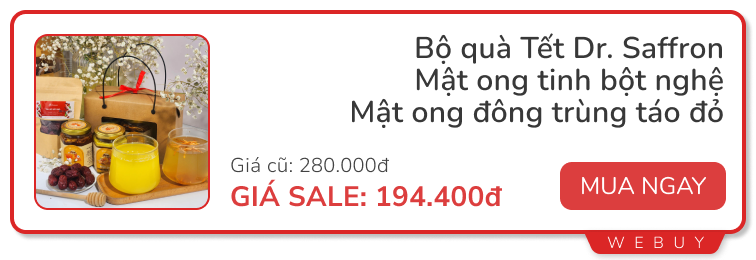 Tai nghe chống ồn 269.000đ, máy hút bụi giảm nửa giá, bộ quà Tết dưới 200.000đ và loạt deal ngày đôi đầu tiên của 2025- Ảnh 7.