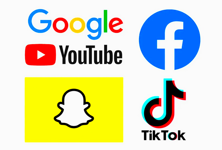 Thành phố lớn nhất nước Mỹ khởi kiện TikTok, Facebook, YouTube- Ảnh 1.