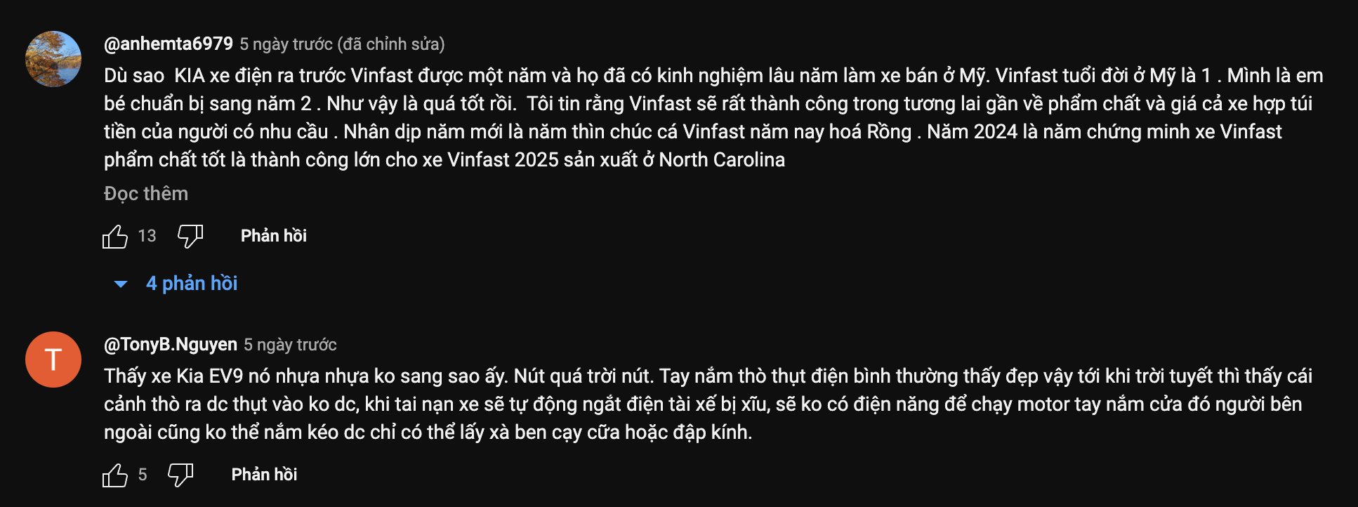 YouTuber gốc Việt trải nghiệm nhanh Kia EV9, so sánh với VinFast VF 9 và nhận nhiều ý kiến trái chiều- Ảnh 4.