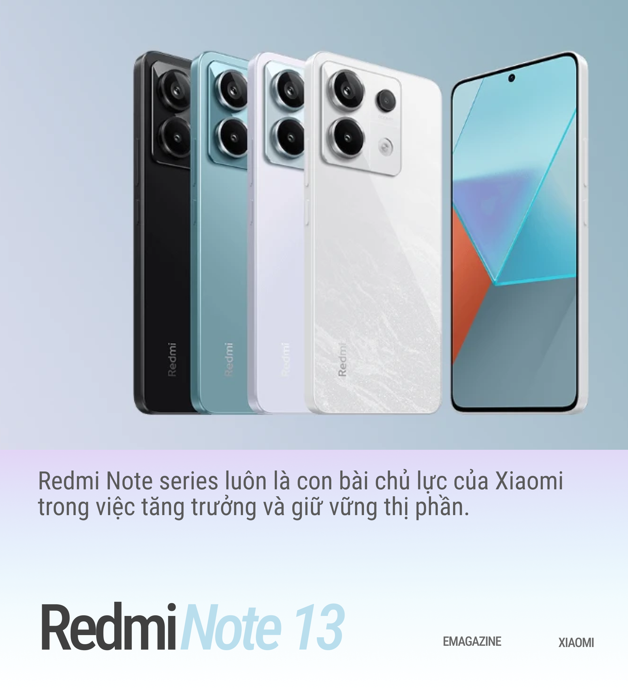 Dòng Redmi Note 13 và triết lý "con lợn bay" của Xiaomi- Ảnh 1.
