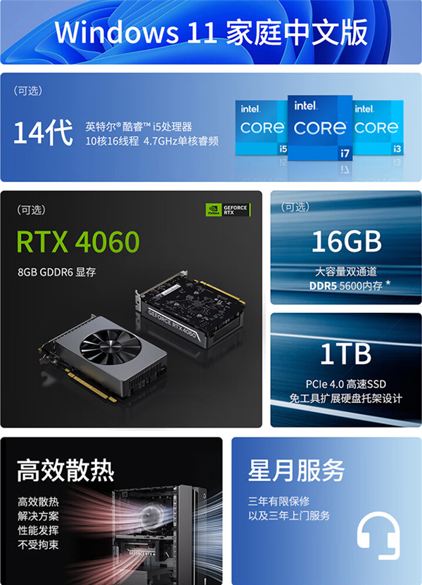Tưởng máy tính đồng bộ nhưng lại có cấu hình khủng: Intel Core i7-14700F, card đồ hoạ RTX 4060Ti, giá từ 21 triệu đồng- Ảnh 2.