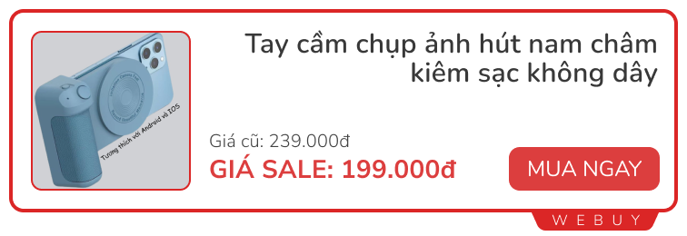 Giữa tháng săn sale dưới 500.000đ: 10 phụ kiện, đồ chơi công nghệ thương hiệu lớn, hàng quốc tế đã rẻ còn rẻ hơn- Ảnh 2.