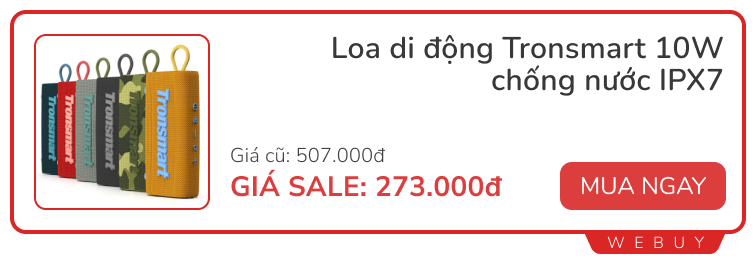 Giữa tháng săn sale dưới 500.000đ: 10 phụ kiện, đồ chơi công nghệ thương hiệu lớn, hàng quốc tế đã rẻ còn rẻ hơn- Ảnh 4.