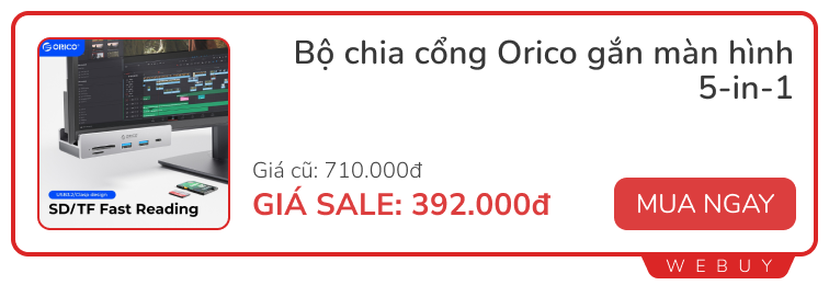 Giữa tháng săn sale dưới 500.000đ: 10 phụ kiện, đồ chơi công nghệ thương hiệu lớn, hàng quốc tế đã rẻ còn rẻ hơn- Ảnh 8.