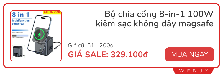 Giữa tháng săn sale dưới 500.000đ: 10 phụ kiện, đồ chơi công nghệ thương hiệu lớn, hàng quốc tế đã rẻ còn rẻ hơn- Ảnh 5.