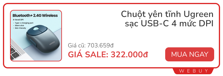 Giữa tháng săn sale dưới 500.000đ: 10 phụ kiện, đồ chơi công nghệ thương hiệu lớn, hàng quốc tế đã rẻ còn rẻ hơn- Ảnh 7.