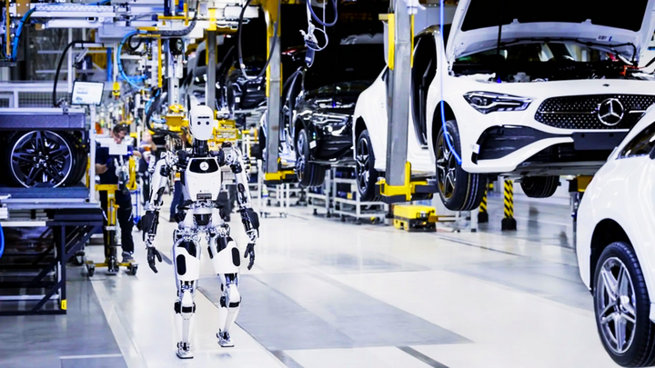 Mercedes-Benz đưa robot hình người vào sử dụng- Ảnh 1.