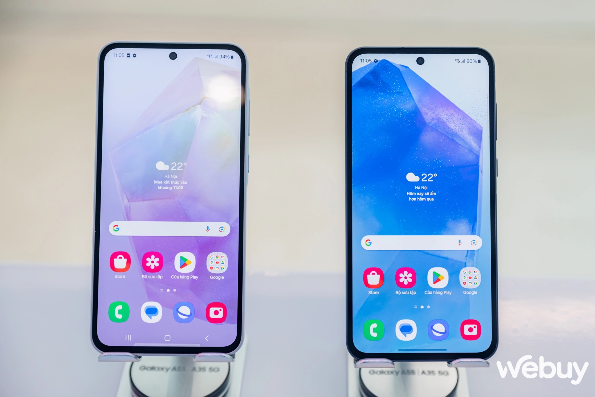 Mức giá tầm trung nhưng màn hình Galaxy A55 được đánh giá đạt 