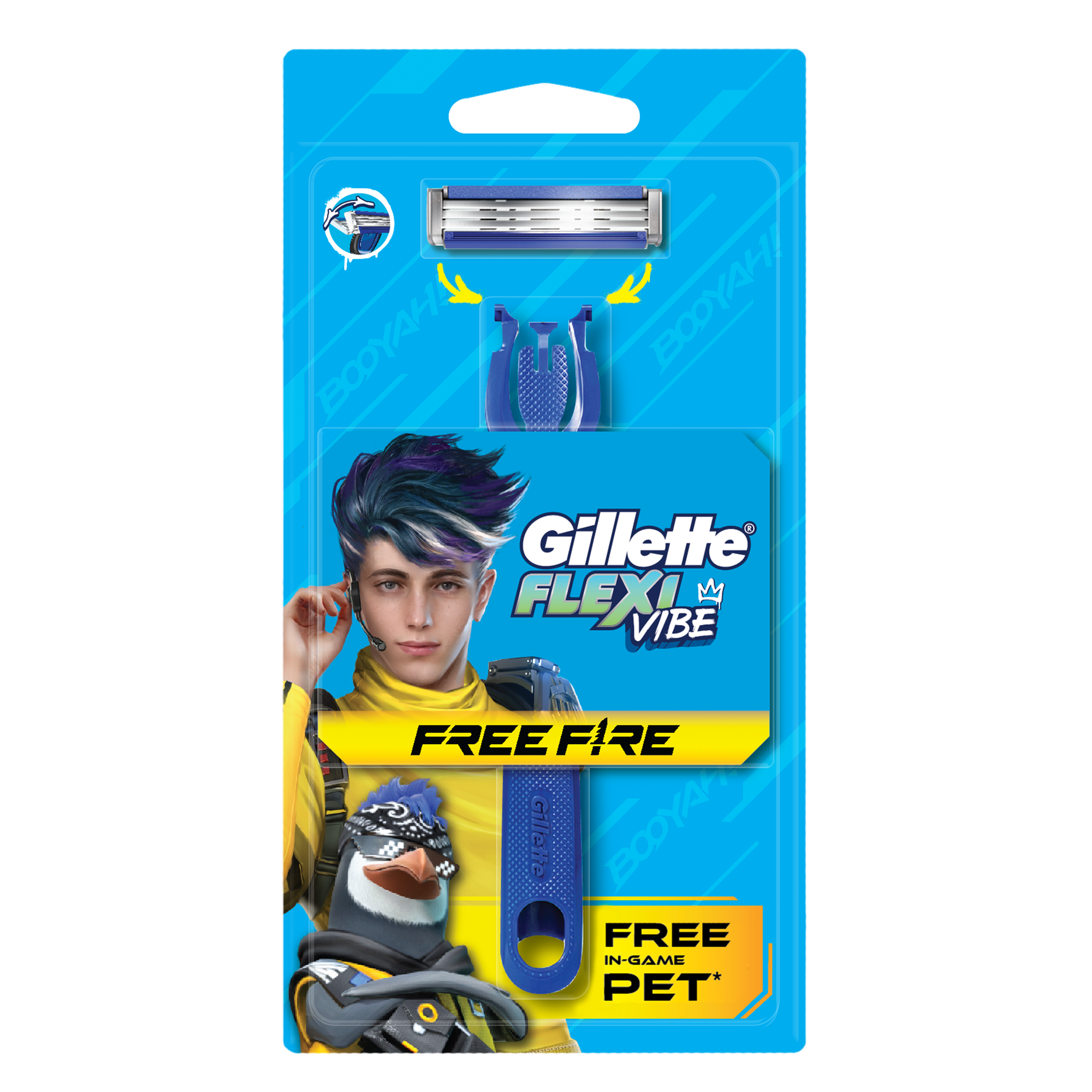 Gillette ra mắt dao cạo phiên bản Free Fire – Khuôn mặt tự tin sẵn sàng chiến đấu- Ảnh 1.