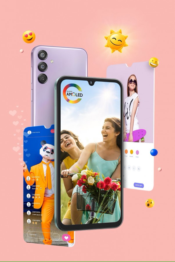 Samsung ra mắt điện thoại pin 6000mAh, camera 50MP, màn hình AMOLED 90Hz, giá 3,8 triệu đồng- Ảnh 1.