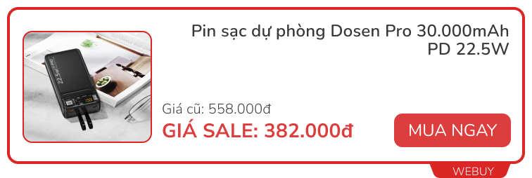 Chuẩn bị cho kỳ nghỉ lễ: 5 phụ kiện công nghệ cần thiết cho du lịch hè giảm sâu đến 50%- Ảnh 7.