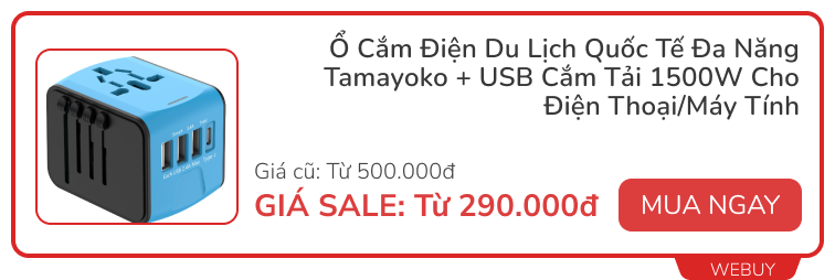 Chuẩn bị cho kỳ nghỉ lễ: 5 phụ kiện công nghệ cần thiết cho du lịch hè giảm sâu đến 50%- Ảnh 10.