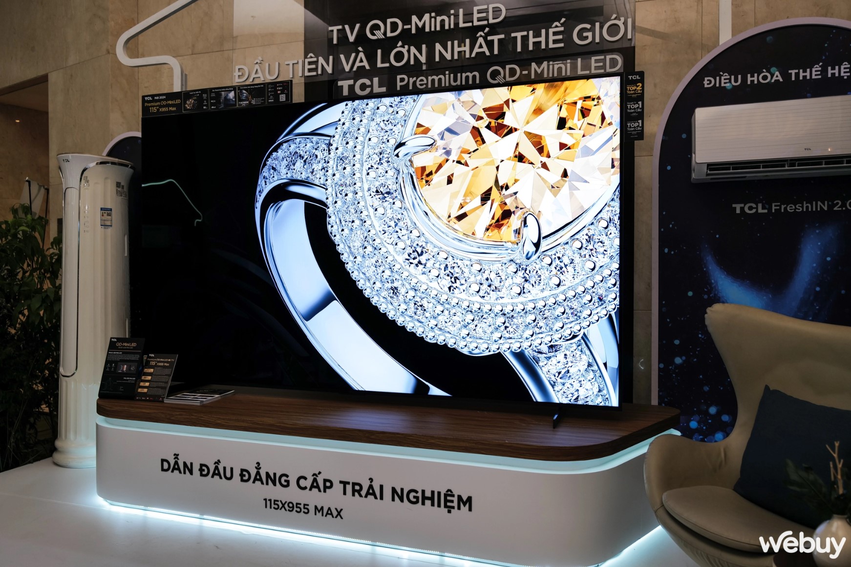 Kế hoạch đằng sau việc TCL quyết định mang TV QD-Mini LED 115 inch lớn nhất thế giới về Việt Nam- Ảnh 1.