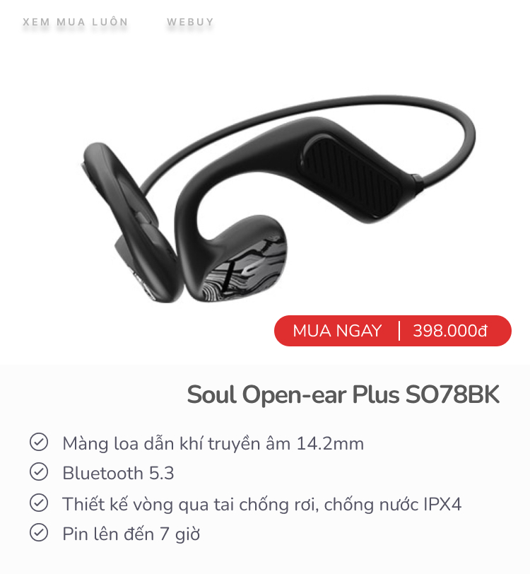 Tai nghe dạng hở Open-ear đang “mốt” nhưng đừng vội tìm mua nếu không phải kiểu người này- Ảnh 7.