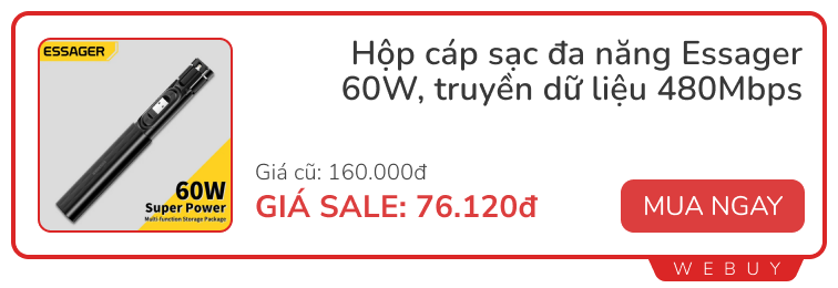 Giữa tháng săn sale: Xiaomi, Baseus, Hoco 