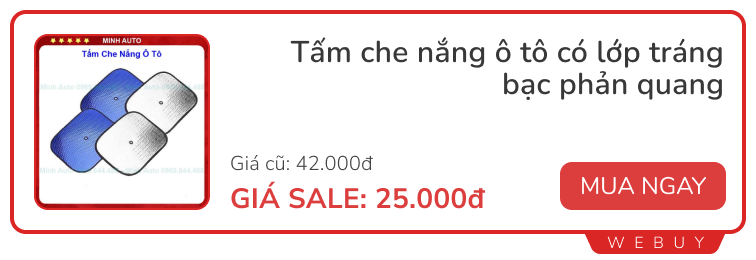 3 món đồ tránh nóng cần sắm cho ô tô, giúp xe giảm nhiệt nhanh khi trời nắng gắt- Ảnh 7.