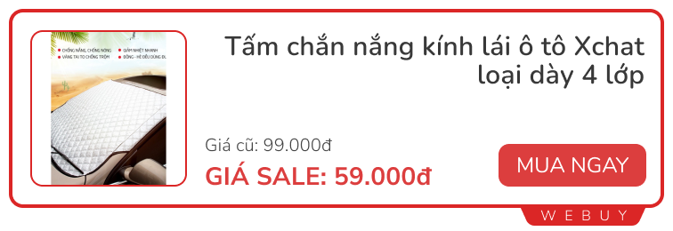 3 món đồ tránh nóng cần sắm cho ô tô, giúp xe giảm nhiệt nhanh khi trời nắng gắt- Ảnh 5.