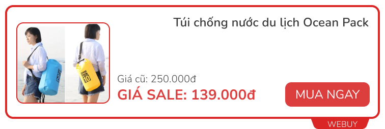 Chỉ từ 9.000đ: Săn sale sớm loạt sản phẩm chống nóng, phụ kiện du lịch cho dịp nghỉ lễ sắp tới- Ảnh 11.