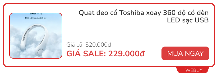 Chỉ từ 9.000đ: Săn sale sớm loạt sản phẩm chống nóng, phụ kiện du lịch cho dịp nghỉ lễ sắp tới- Ảnh 3.