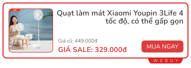 Đèn và Quạt tích điện giá rẻ từ 40.000 đồng, tranh thủ mua luôn trước khi tăng giá- Ảnh 6.