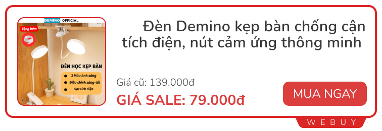 Đèn và Quạt tích điện giá rẻ từ 40.000 đồng, tranh thủ mua luôn trước khi tăng giá- Ảnh 4.