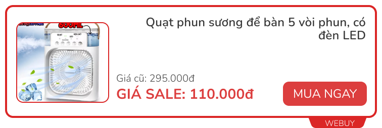 Chỉ từ 9.000đ: Săn sale sớm loạt sản phẩm chống nóng, phụ kiện du lịch cho dịp nghỉ lễ sắp tới- Ảnh 7.