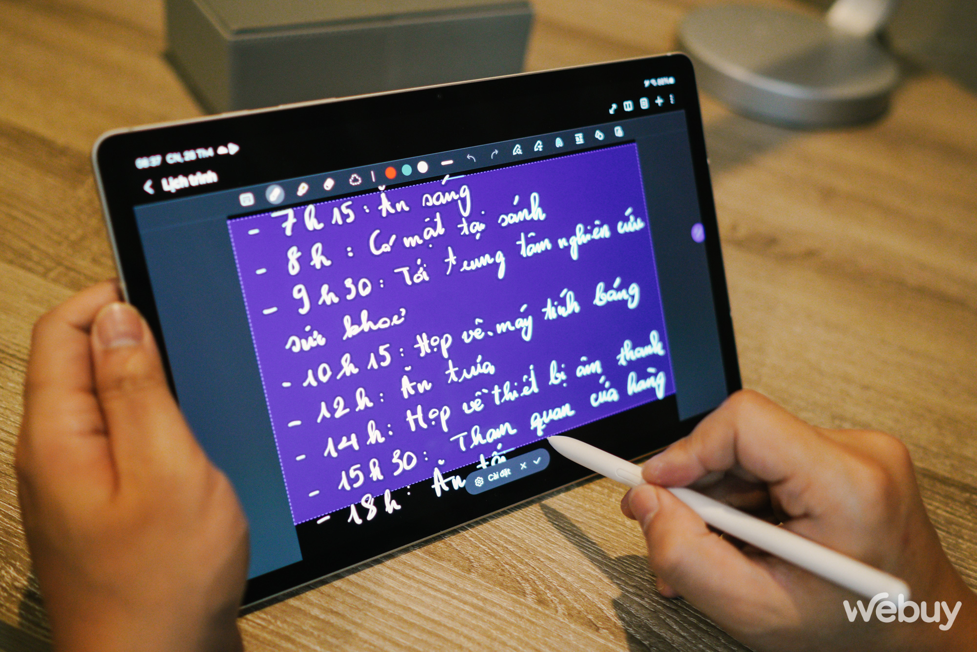 Galaxy Tab S9 biến thành 'cuốn sổ toàn năng' của tôi như thế nào khi đi công tác - Ảnh 5.