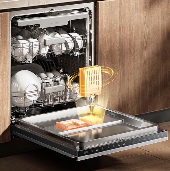 Xiaomi ra mắt máy rửa bát kiêm tủ bảo quản: Loại bỏ 99.9999% vi khuẩn, tích hợp AI nhận biết độ bẩn chỉ trong 2 giây- Ảnh 2.