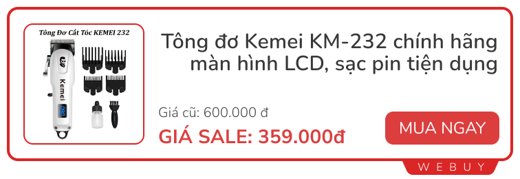 Dịp sale đậm hiếm thấy: Tai nghe chỉ từ 44.000 đồng, Đồng hồ thông minh, Loa... cũng giảm đến 60%- Ảnh 7.