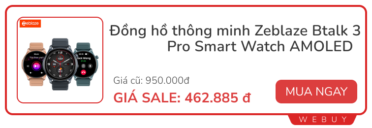 Dịp sale đậm hiếm thấy: Tai nghe chỉ từ 44.000 đồng, Đồng hồ thông minh, Loa... cũng giảm đến 60%- Ảnh 9.