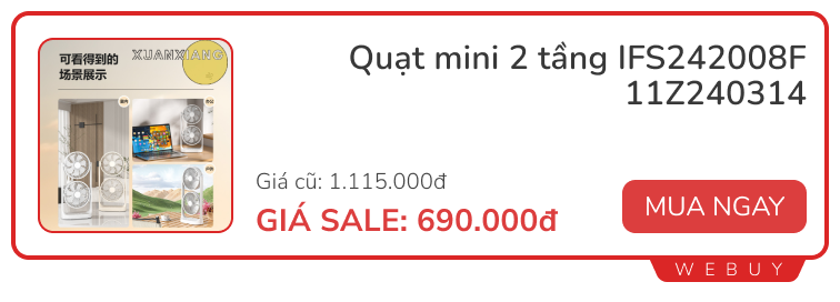 Quạt 3 đầu có gì hay mà giá vài triệu, nhìn thôi cũng thấy tò mò- Ảnh 9.