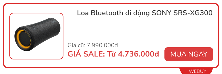 Giữa tháng sale lớn: Xiaomi, Anker, JBL, Sony giảm đến 59%, hãng nào cũng kèm voucher to- Ảnh 12.