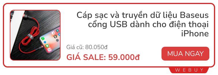 Check list đồ bán chạy nhất của Hoco, Baseus, Ugreen: từ 32.000 đồng là mua được hàng xịn- Ảnh 5.