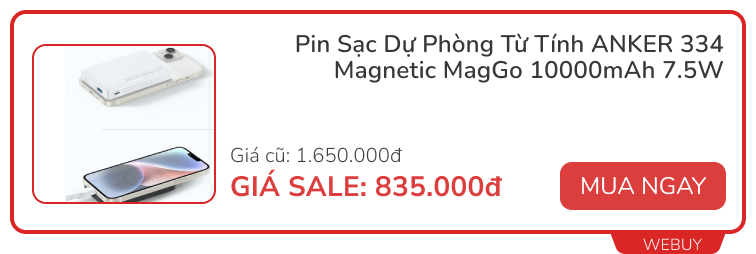 Giữa tháng sale lớn: Xiaomi, Anker, JBL, Sony giảm đến 59%, hãng nào cũng kèm voucher to- Ảnh 4.