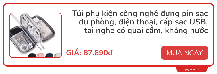 Từ 5.000đ sắm được ngay 10 phụ kiện du lịch thiết yếu: Đủ từ loa, sạc, đồ đi biển lẫn đồ chống nắng- Ảnh 4.