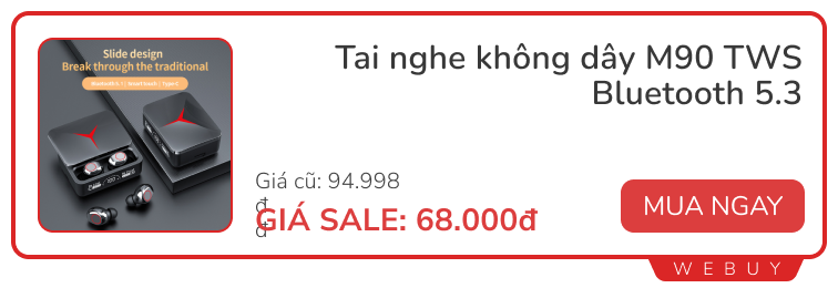 10 Deal đồ giá hời, đủ món thiết thực: Có cả tai nghe, đồng hồ... giá chỉ từ 2.500 đồng- Ảnh 1.