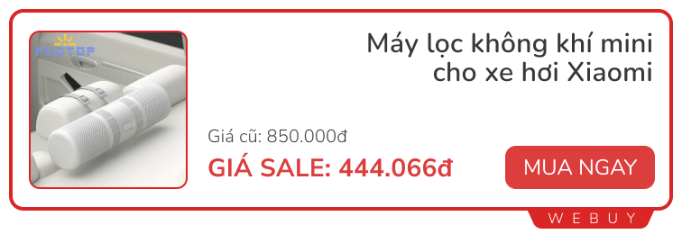 Sale cuối tháng vẫn còn: Lọc không khí Xiaomi giảm 48%, tai nghe Sony giảm 31%, máy pha cà phê chỉ 289.000đ- Ảnh 2.